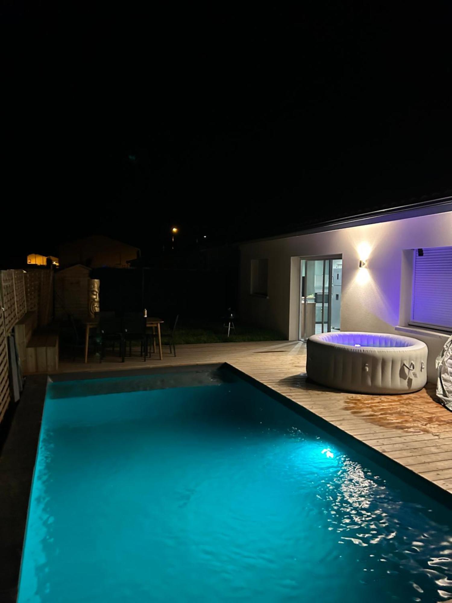 Aux Portes De Bordeaux Maison Cocooning Avec Piscine Ambares-et-Lagrave Zewnętrze zdjęcie
